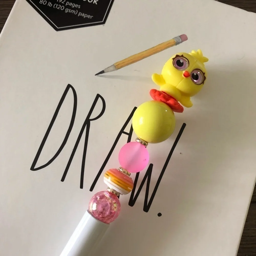 Disney Doorables: Toy Story: Ducky handmade beaded pen